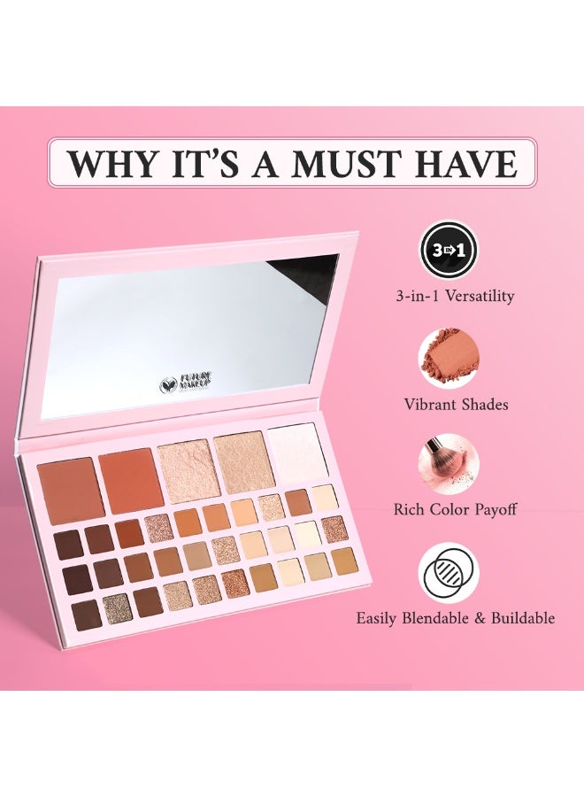 Future Makeup Eyedentify Your Worth Face & Eyes Palette - Image 4